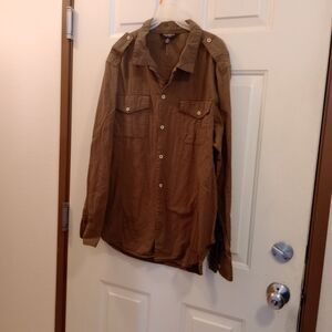Rocawear Long Sleeve Shirt 2XL Mens Lost Souls Never Sleep New Roc City Green